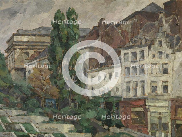 The Hofberg at Brussels, 1921. Creator: Arthur Navez.