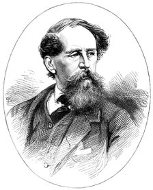 Charles Dickens, 19th century English novelist. Artist: Unknown