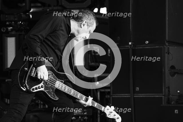 Andy McCluskey, OMD, live at Heritage Live, Audley End House, Essex, Aug 2023. Creator: Annapaola Marchesani.