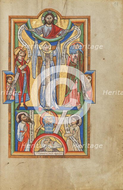Wisdom; Stammheim Missal, probably 1170s. Creator: Unknown.