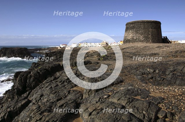 Tower, El Cotillo, Fuerteventura, Canary Islands.