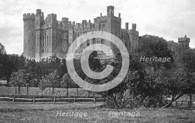 Arundel Castle, Arundel, West Sussex, c1900s-1920s. Artist: Unknown