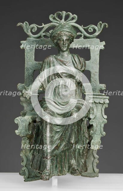 Statuette of an Enthroned Figure, 1st century. Creator: Unknown.