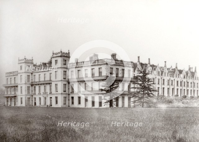 Welbeck Abbey, Nottinghamshire, c1885. Artist: Unknown