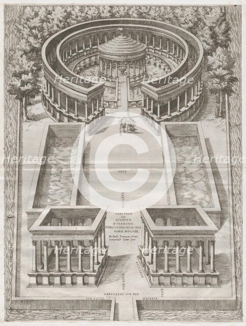 Speculum Romanae Magnificentiae: Ornithon Sive Aviarium, 1558., 1558. Creator: Anon.