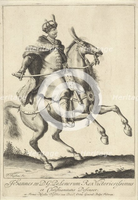 John III Sobieski (1629-1696), King of Poland and Grand Duke of Lithuania, c. 1680.