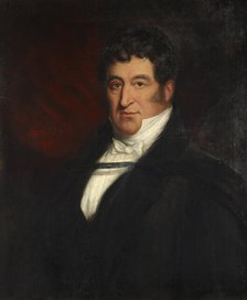 Portrait of the composer Gioachino Antonio Rossini (1792-1868), Mid of the 19th century. Creator: Anonymous.