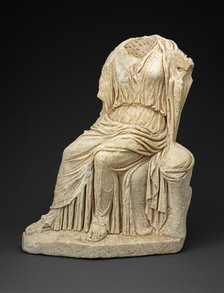Statue of a Seated Woman, 2nd century. Creator: Unknown.