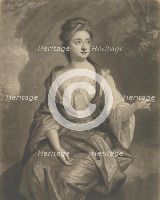 Isabella, Duchess of Grafton, 1692. Creator: John Smith.
