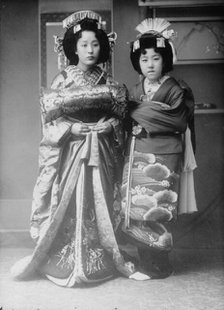 Geisha girls, between c1915 and c1920. Creator: Bain News Service.