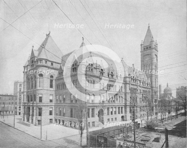 'New City Hall, Cincinnati, Ohio', c1897. Creator: Unknown.