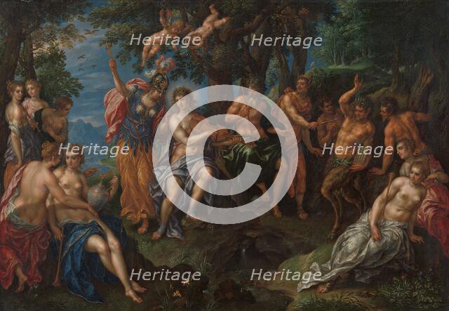 The Contest between Apollo and Pan, c.1600-c.1615. Creator: Hendrik de Clerck.