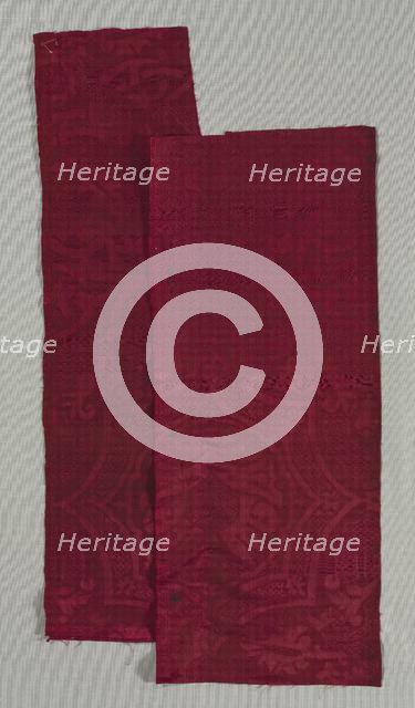 Silk Fragment, 16th century. Creator: Unknown.