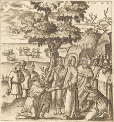 Christ Heals a Sick Woman, probably c. 1576/1580. Creator: Leonard Gaultier.