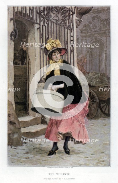 'The Milliner', 1890. Artist: Unknown