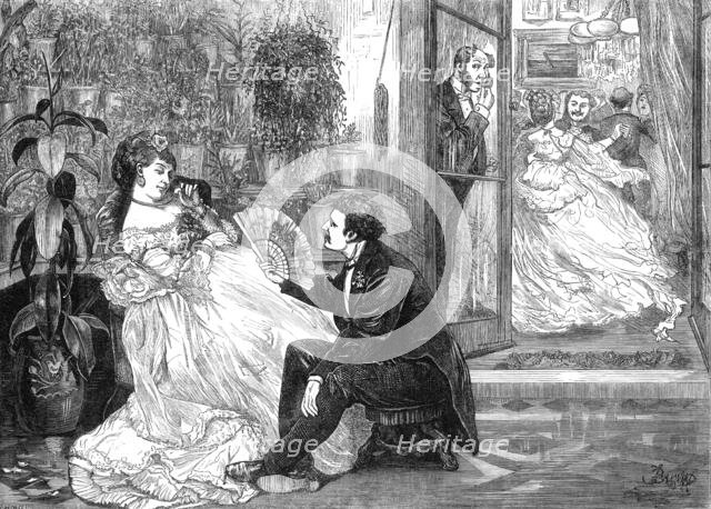 The Missing Partner, 1871. Creator: C. A. Ferrier.