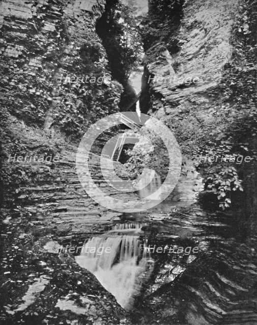 'Watkins Glen', 19th century. Artist: Unknown.