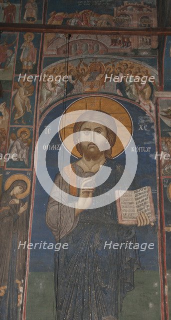 Christ Pantocrator, ca 1350. Artist: Anonymous  