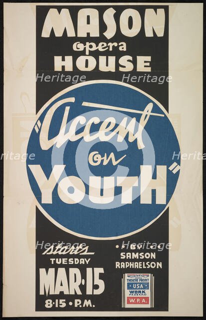 Accent on Youth, Los Angeles, 1938. Creator: Unknown.