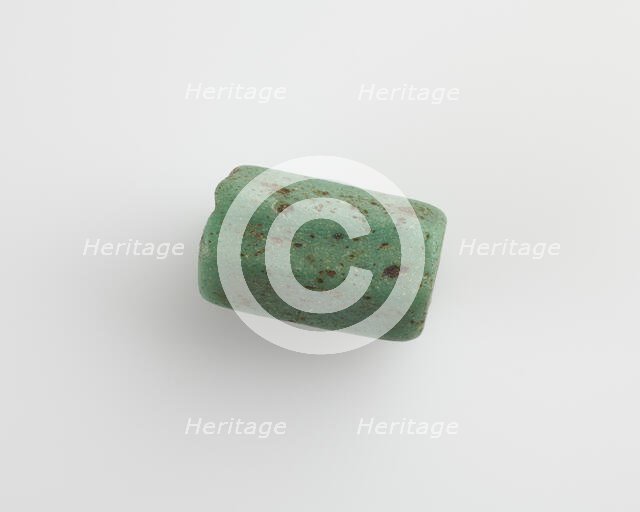 Bead, hexagonal, Roman Period, 30 BCE-395 CE. Creator: Unknown.