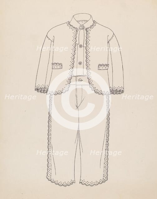 Boy's Suit, c. 1939. Creator: Henry De Wolfe.