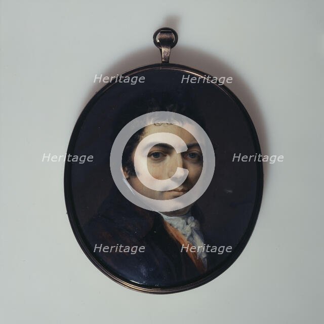 Portrait thought to be General Baron Pelet-Clozeau, c1796. Creator: Ecole Francaise.