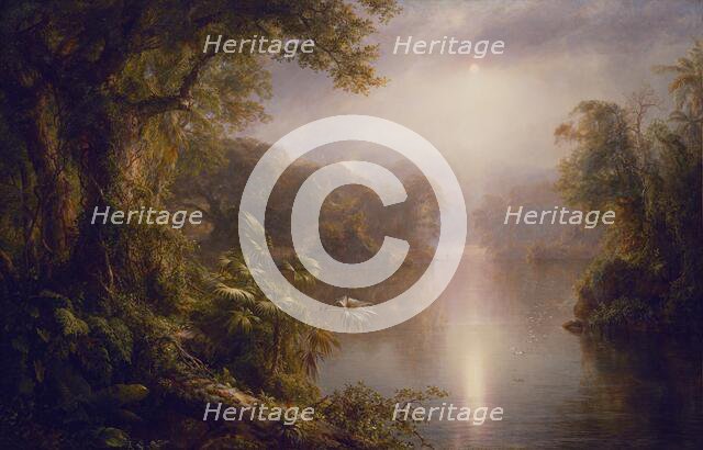 El Rio de Luz (The River of Light), 1877. Creator: Frederic Edwin Church.