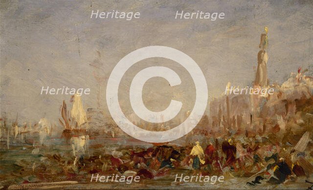 Venise. Creator: Felix Francois Georges Philibert Ziem.