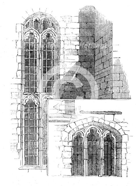 Ancient Fragments of the London Guildhall, 1858. Creator: Unknown.