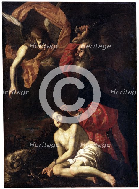 'Abraham's Sacrifice of Isaac', c1615-c1620. Artist: Giovanni Battista Caracciolo