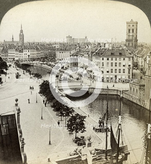 Copenhagen, Denmark.Artist: Underwood & Underwood