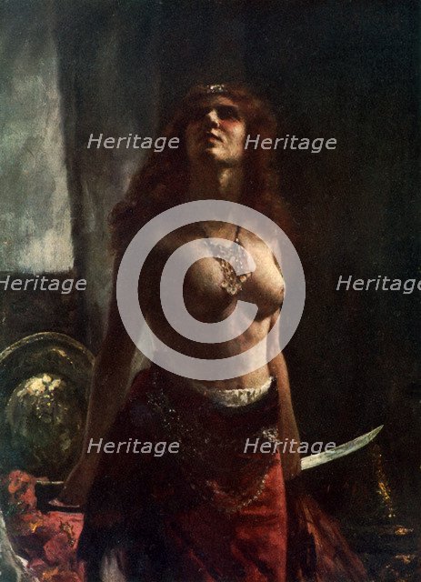 'In the Tent of the Assyrian', 1908-1909.Artist: Valentine Davis