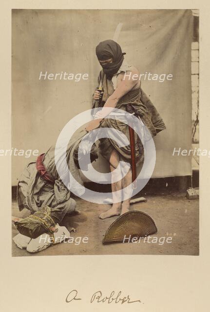 A Robber, about 1873-1883. Creator: Shinichi Suzuki I.