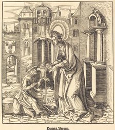 Saint Verona, 1516/1518. Creator: Leonhard Beck.