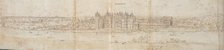 Richmond Palace from across the Thames, 1562. Artist: Anthonis van den Wyngaerde.