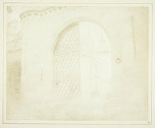 Entrance Gate, Abbotsford, 1844. Creator: William Henry Fox Talbot.