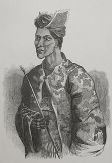 Mohammad Pulalun Kiram (1844-1862), Sultan of Sulu (1844-1862), 1856.  Creator: Unknown.