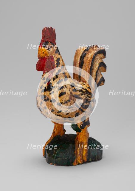Rooster, 1870/90. Creator: Wilhelm Schimmel.