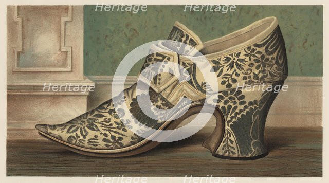 Mrs Brown's Shoe, 1885. Creator: Unknown.