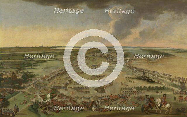 Battle of Ekeren, 1703. Creator: Constantyn Francken.