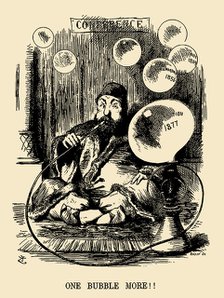 One Bubble More!! (From Punch Magazine) , 1877. Creator: Tenniel, Sir John (1820-1914).