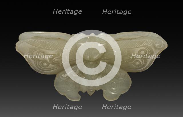 Butterfly Pendant, 1735-1795. Creator: Unknown.