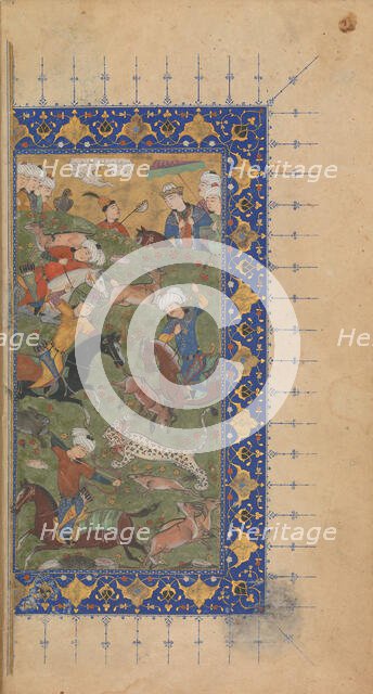 Divan (Collected Works) of Jami, ca. 1480. Creator: 'Abd al-Karim al-Khwarazmi.