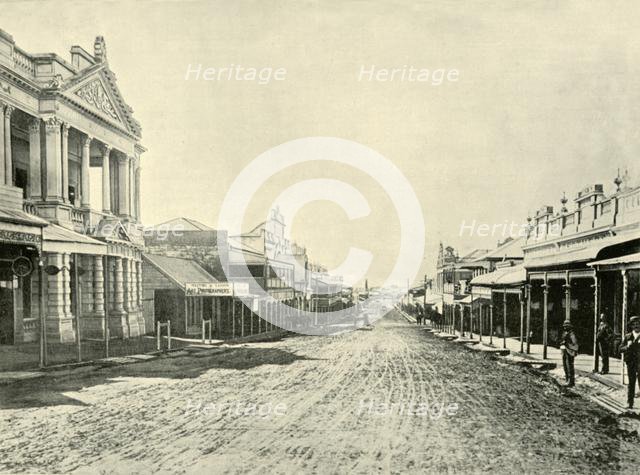 'Mosman Street, Charters Towers', 1901. Creator: Unknown.
