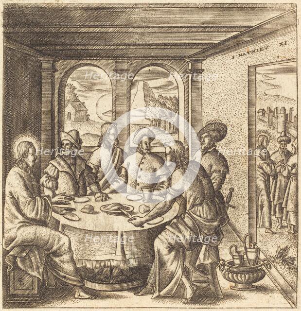 Christ Teaching, probably c. 1576/1580. Creator: Leonard Gaultier.