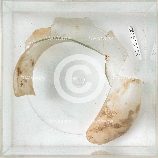 Neck of a Vessel, Coptic, 4th century. Creator: Unknown.