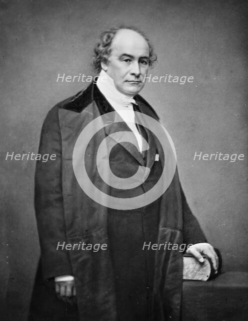 Rev. Francis Lister Hawks, between 1855 and 1865. Creator: Unknown.