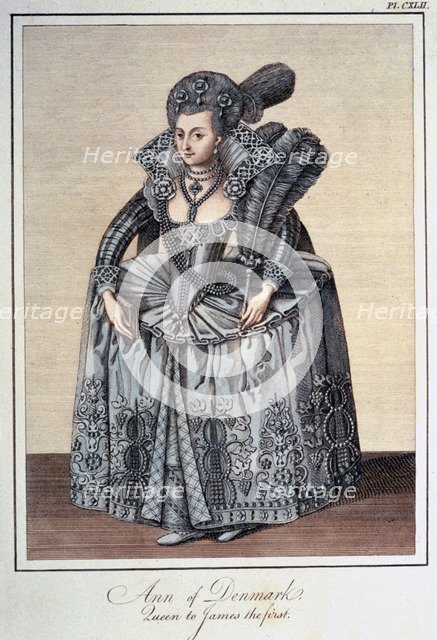 Anne of Denmark, wife of James I of England, (1799). Artist: Unknown
