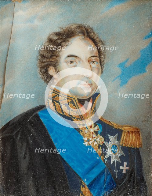 Portrait of Charles XIV John (1763-1844), King of Sweden, 1829.