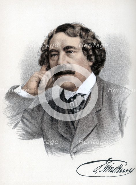 John Sims Reeves, English vocalist, c1890.Artist: Cassell, Petter & Galpin